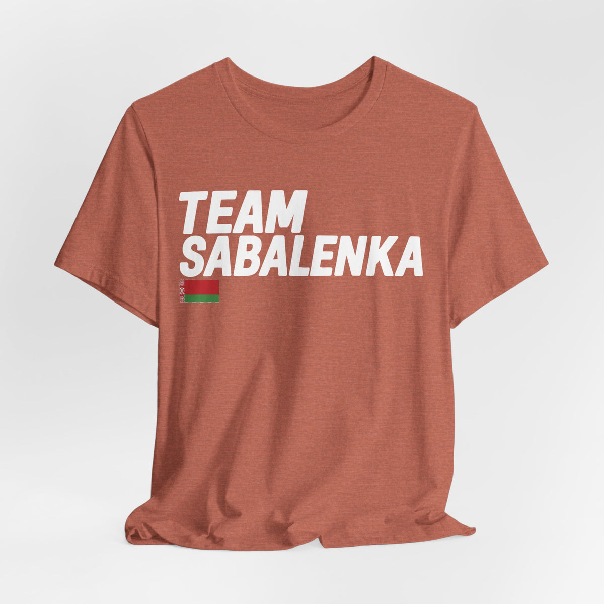 Team Sabalenka Minimalist Pan-African Flag T-shirt