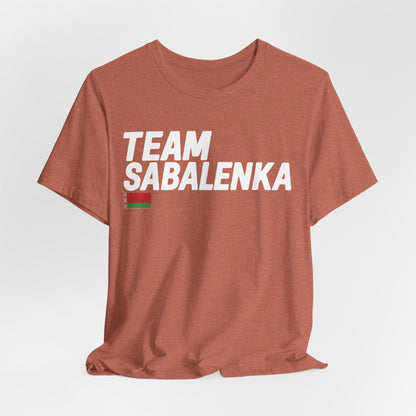 Team Sabalenka Minimalist Pan-African Flag T-shirt