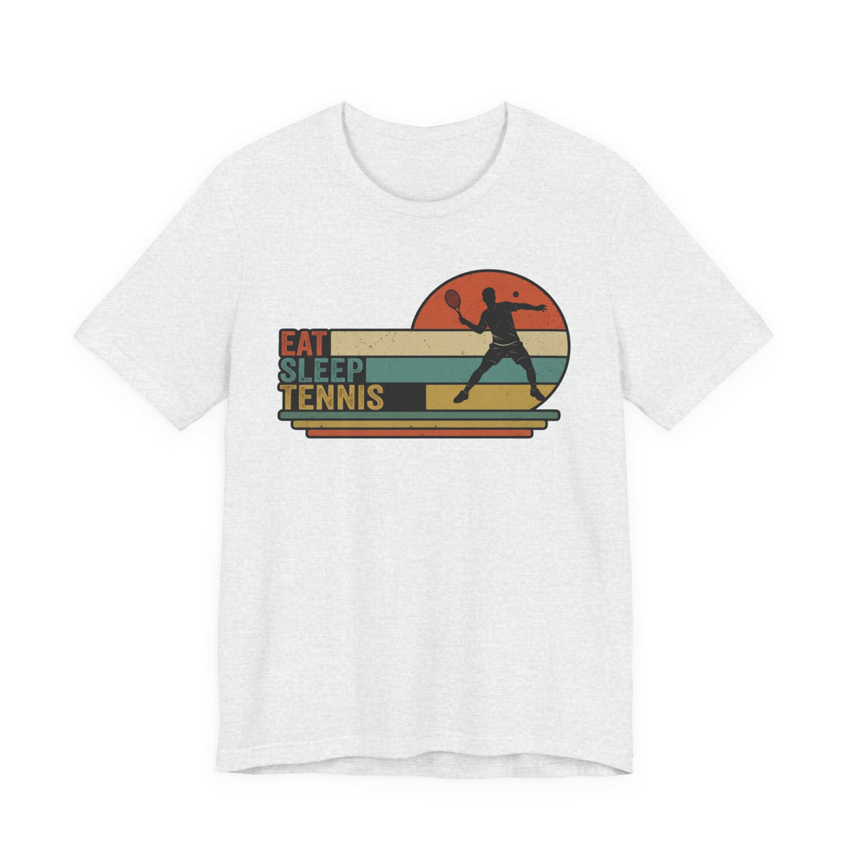 Eat Sleep Tennis Vintage Graphic Tee