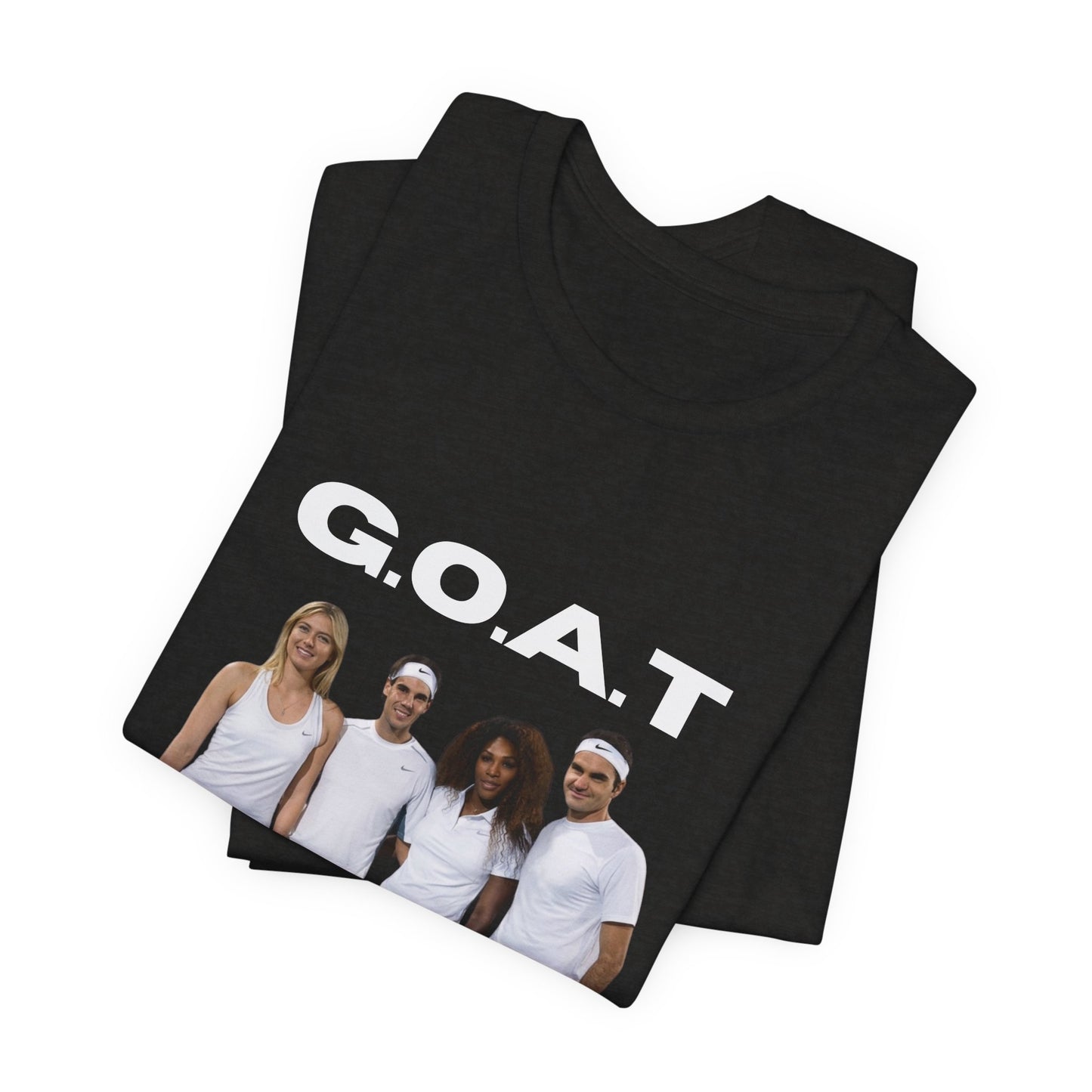 GOAT Tennis Players T-Shirt – Vintage Court Team Graphic Tee