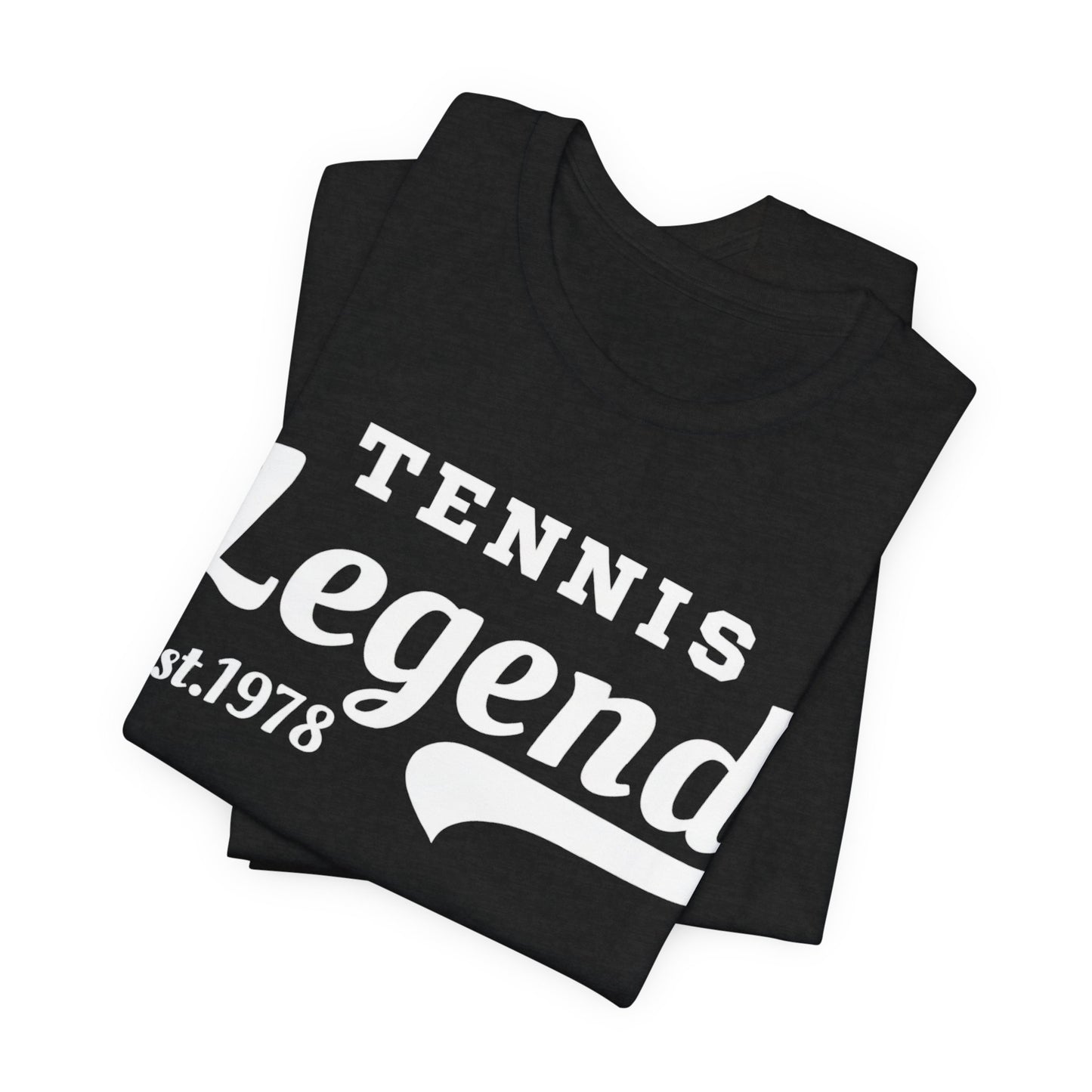 Tennis Legend Tee – Retro "Tennis Legend Est. 1978" Graphic Shirt