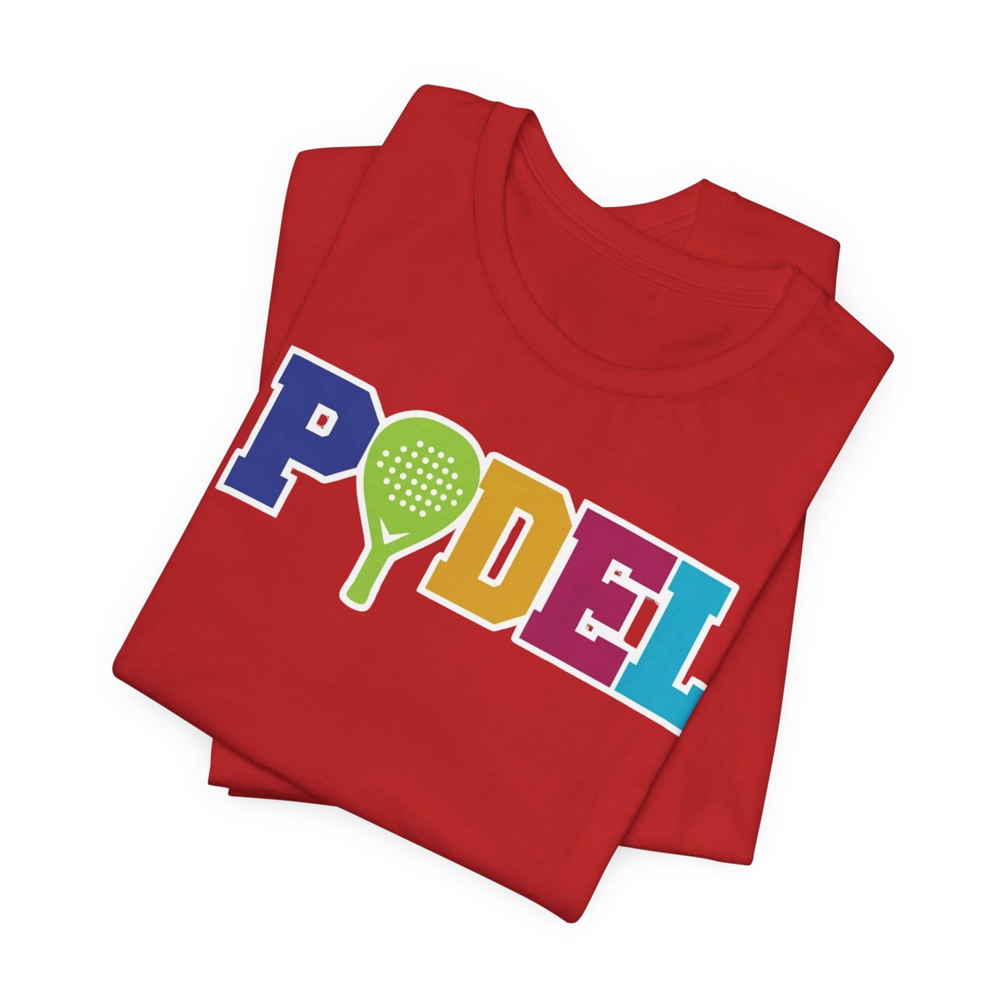 PÖDEL Paddle Tee – Colorful Pickleball Graphic T-Shirt