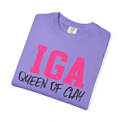 IGA Swiatek - Queen of Clay T-Shirt — Funny Pottery Mom Shirt