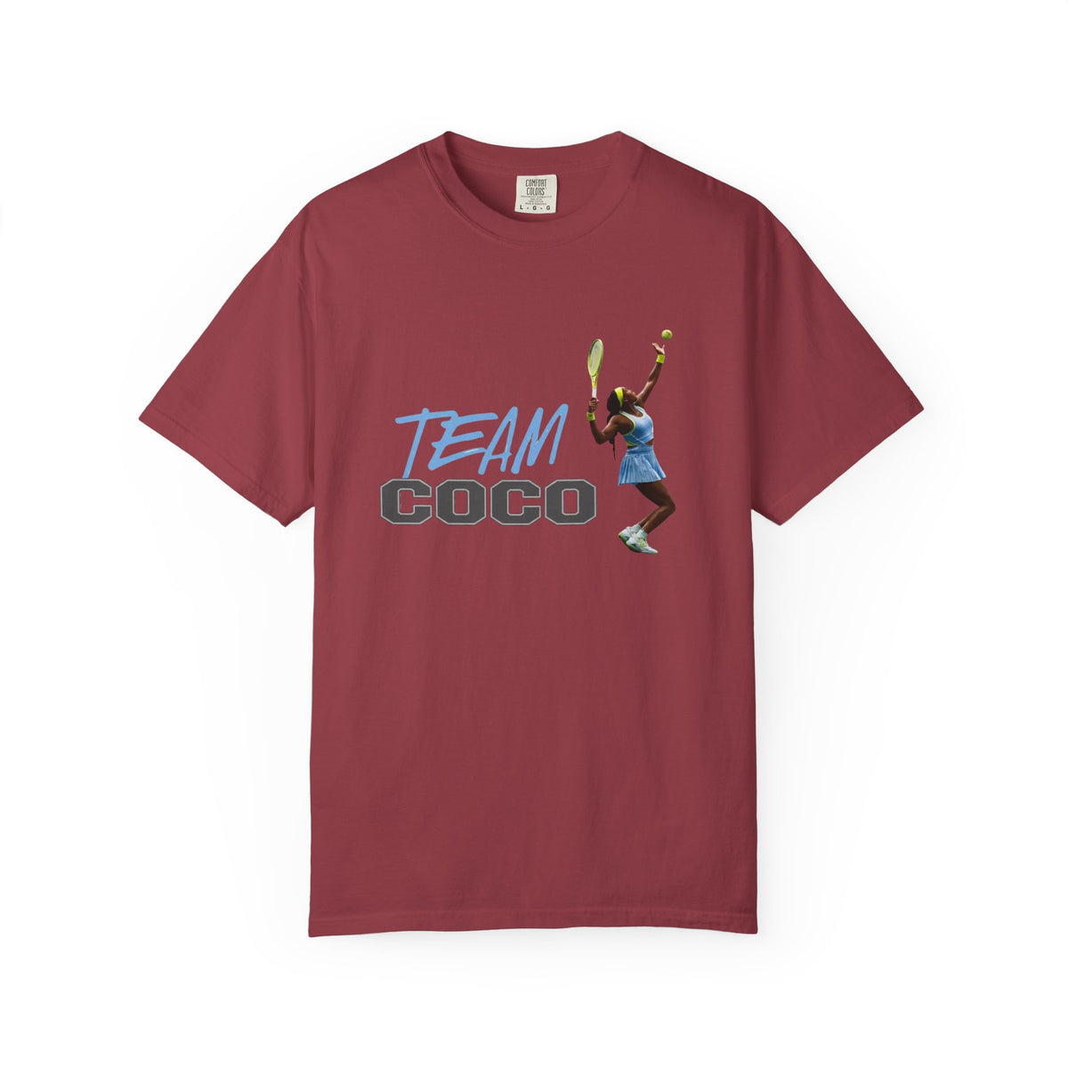 Team Coco Gauff Tennis T-Shirt — "TEAM COCO" Tennis Player Graphic Tee
