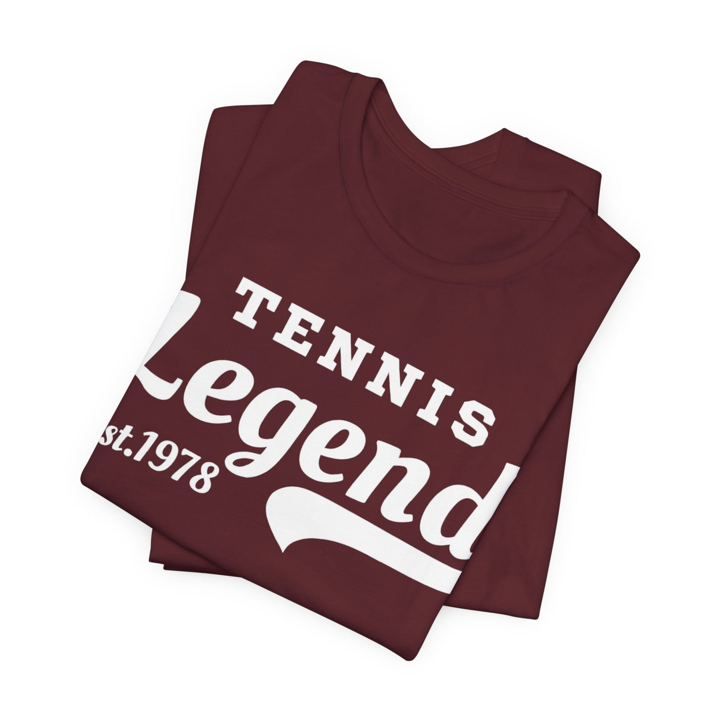Tennis Legend Tee – Retro "Tennis Legend Est. 1978" Graphic Shirt