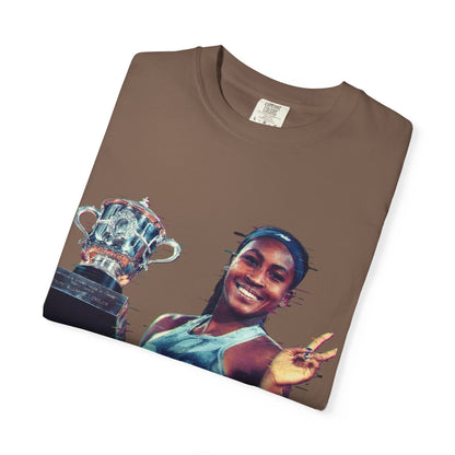 T-Shirt — Coco Gauff Champion Photo Tee