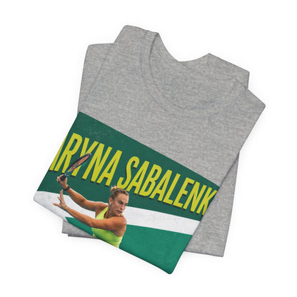 Aryna Sabalenka Tennis Tee – Women's Pro Player Graphic T-Shirt