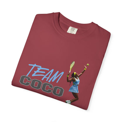 Team Coco Gauff Tennis T-Shirt — "TEAM COCO" Tennis Player Graphic Tee