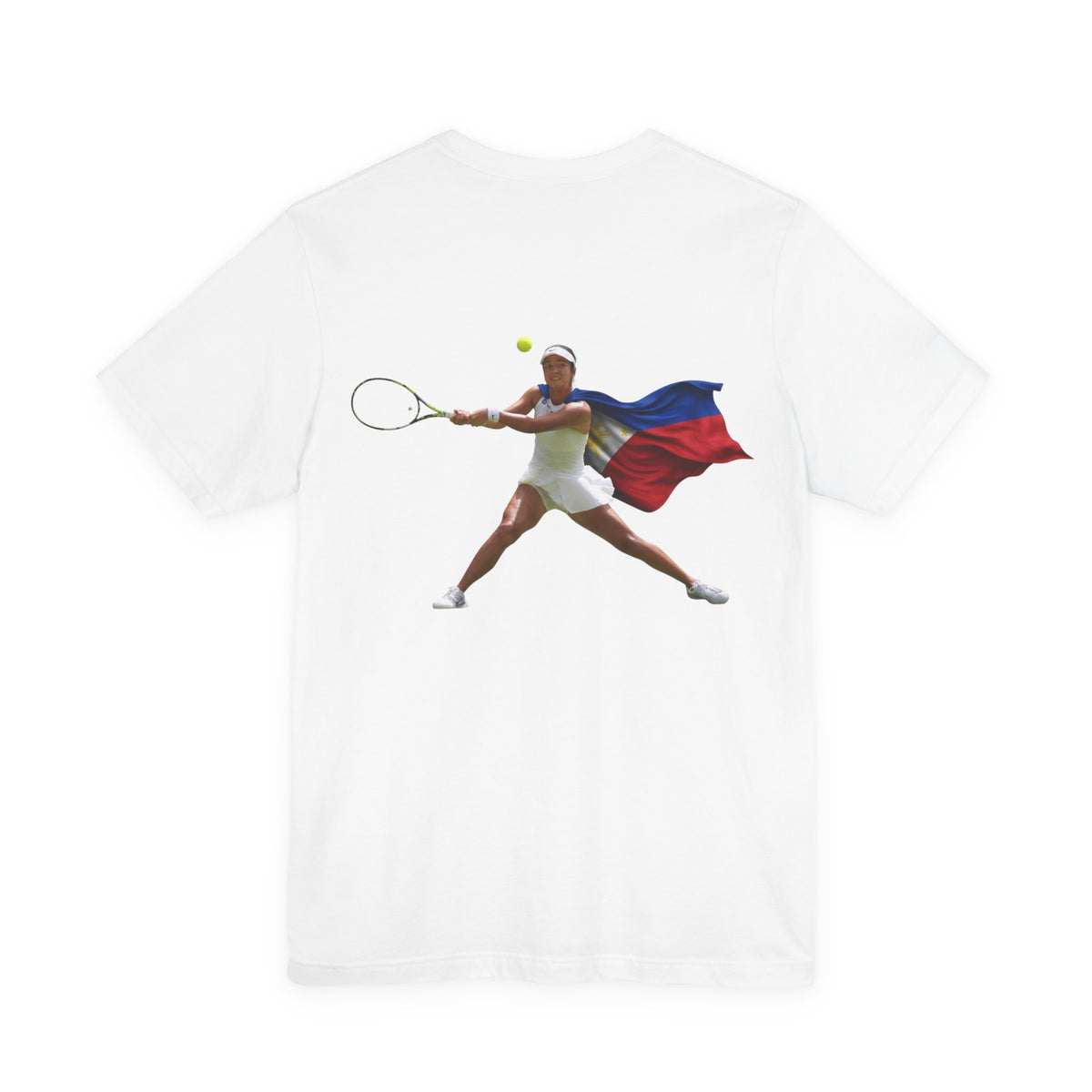 Alex Eala Colorblock Name Tee — Kids & Fans Tennis Player Tribute Shirt