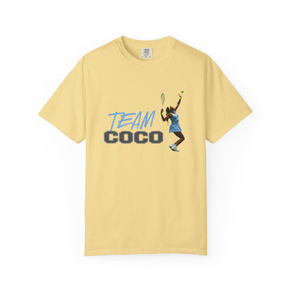 Team Coco Gauff Tennis T-Shirt — "TEAM COCO" Tennis Player Graphic Tee