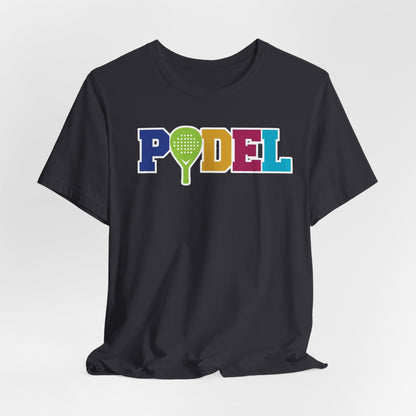 PÖDEL Paddle Tee – Colorful Pickleball Graphic T-Shirt