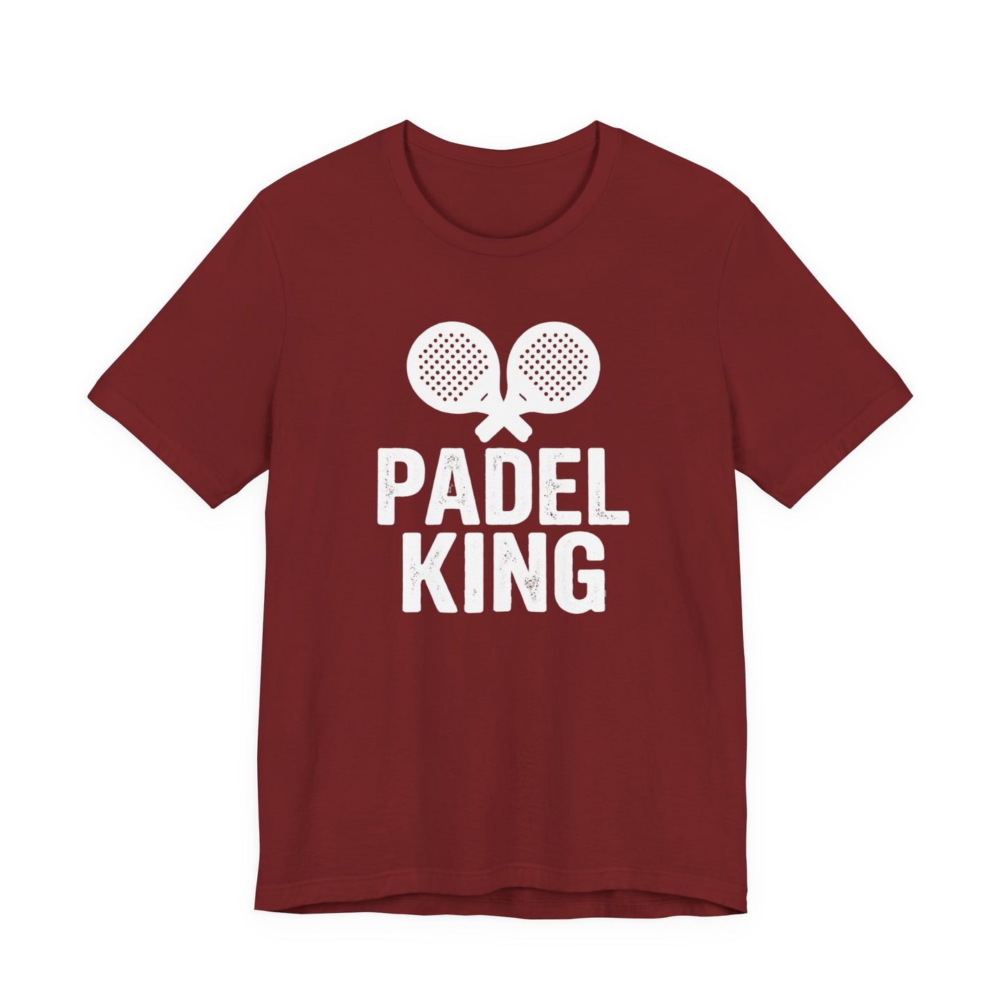 Padel King T‑Shirt — Men's Padel Tennis Graphic Tee