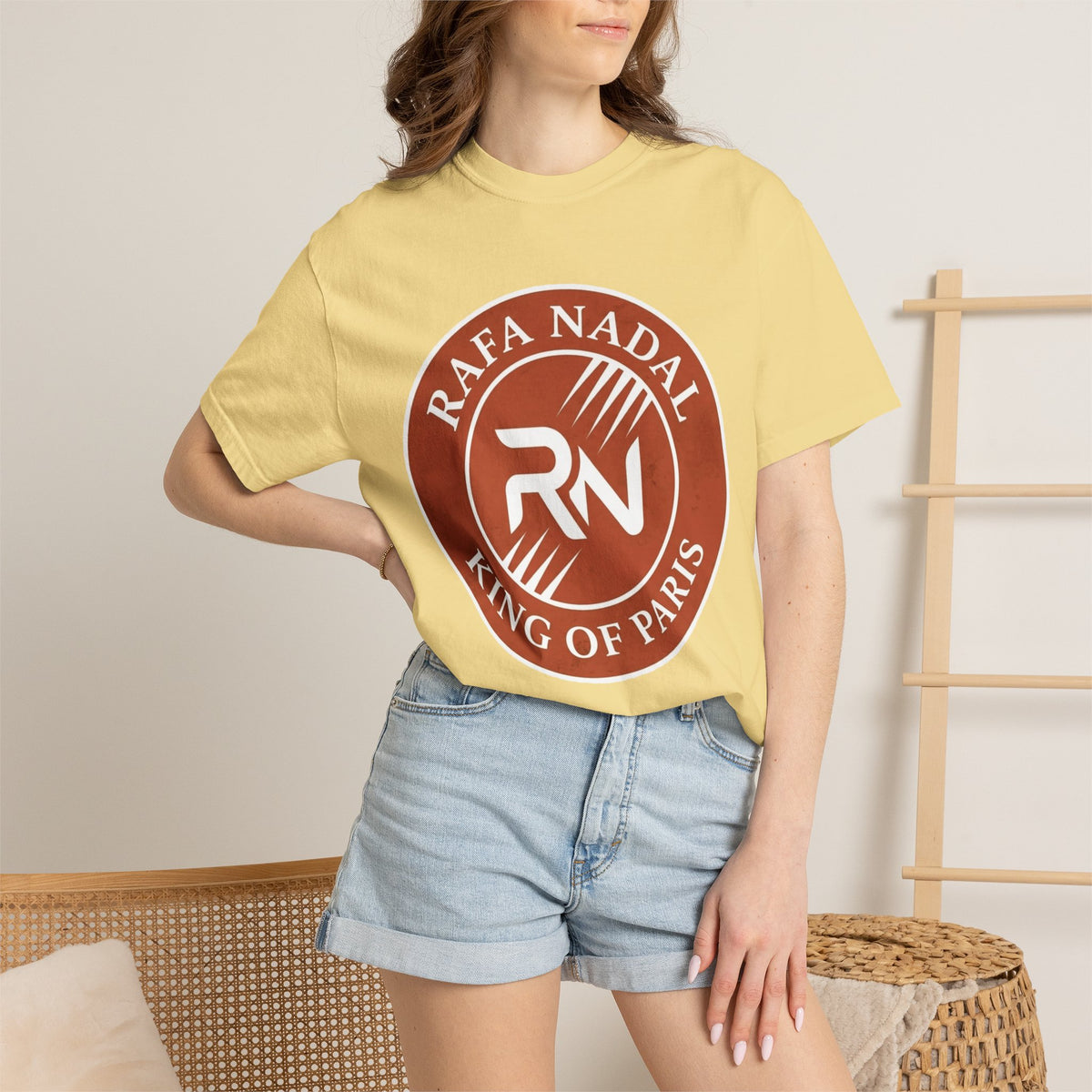 Rafa Nadal "King of Paris" T-Shirt — Vamos Tennis Fan Tee