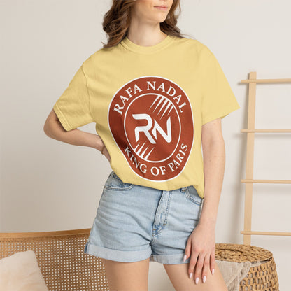 Rafa Nadal "King of Paris" T-Shirt — Vamos Tennis Fan Tee