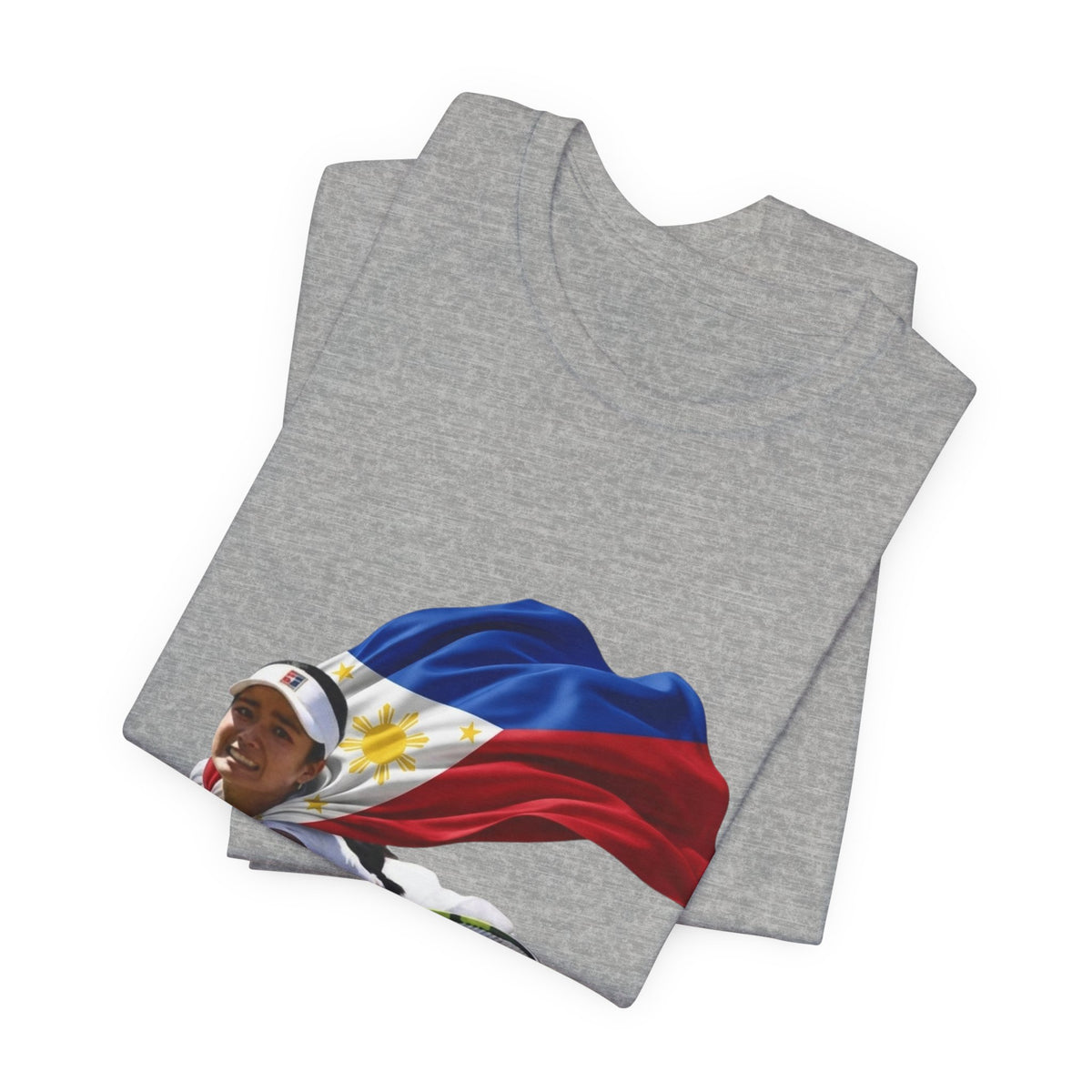 Tennis Superhero Tee — Philippine Flag Athlete Graphic
