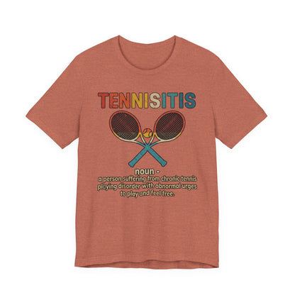 Tennisitis T-Shirt – Vintage Tennis Rackets Graphic Tee