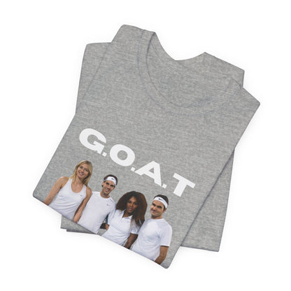 GOAT Tennis Players T-Shirt – Vintage Court Team Graphic Tee