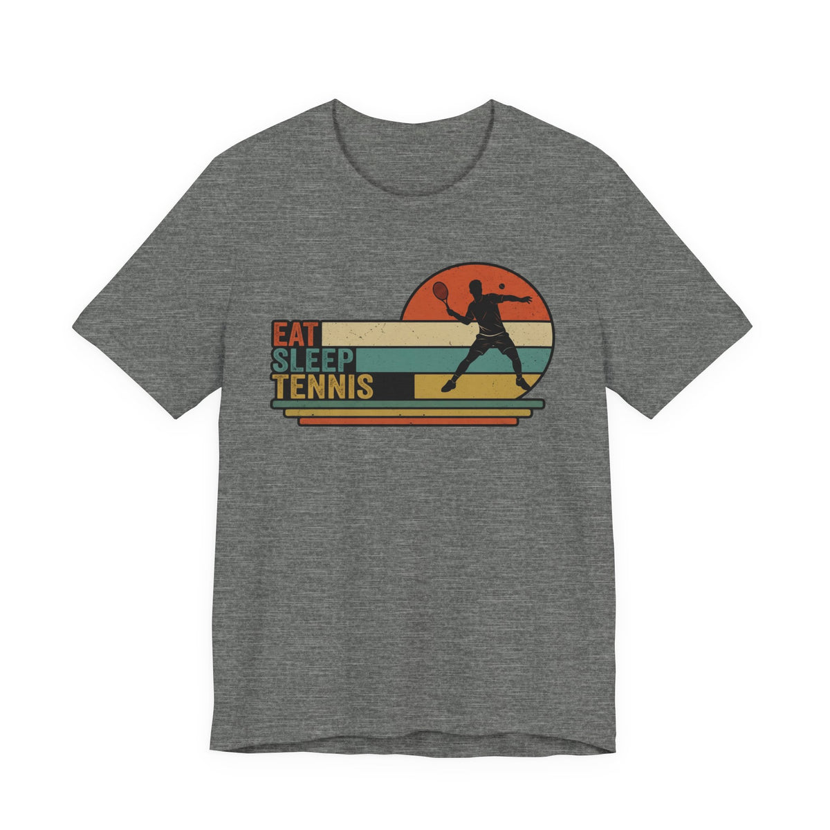 Eat Sleep Tennis Vintage Graphic Tee