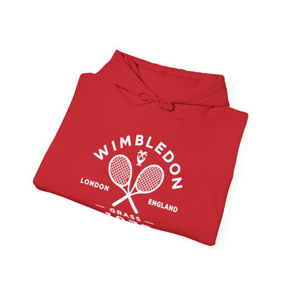 Wimbledon 1877 Tennis Hoodie — Classic Racquets Logo Pullover