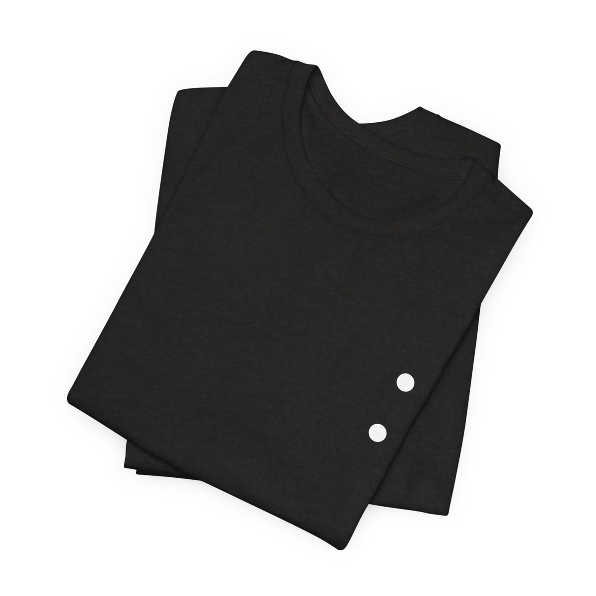 Minimal Dot Chest Tee — Casual Everyday Short Sleeve Shirt