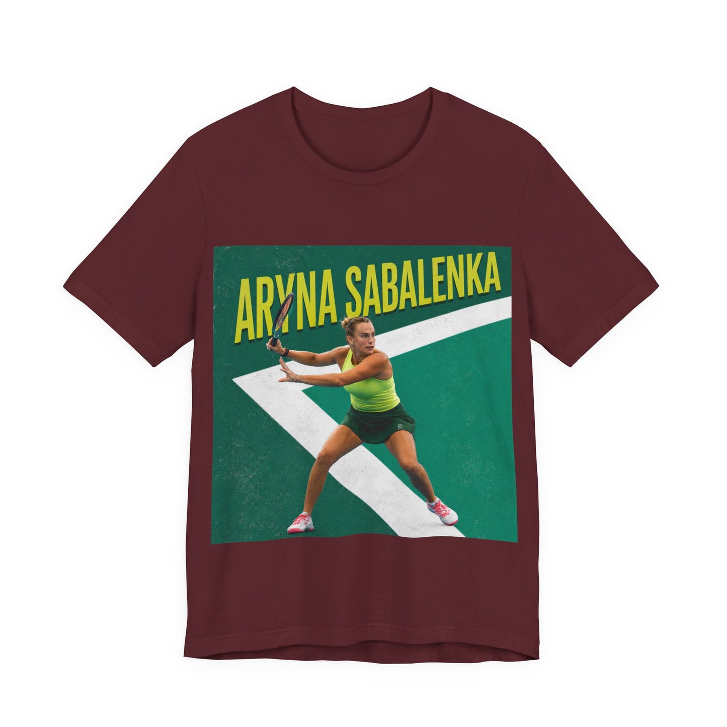 Aryna Sabalenka Tennis Tee – Women's Pro Player Graphic T-Shirt
