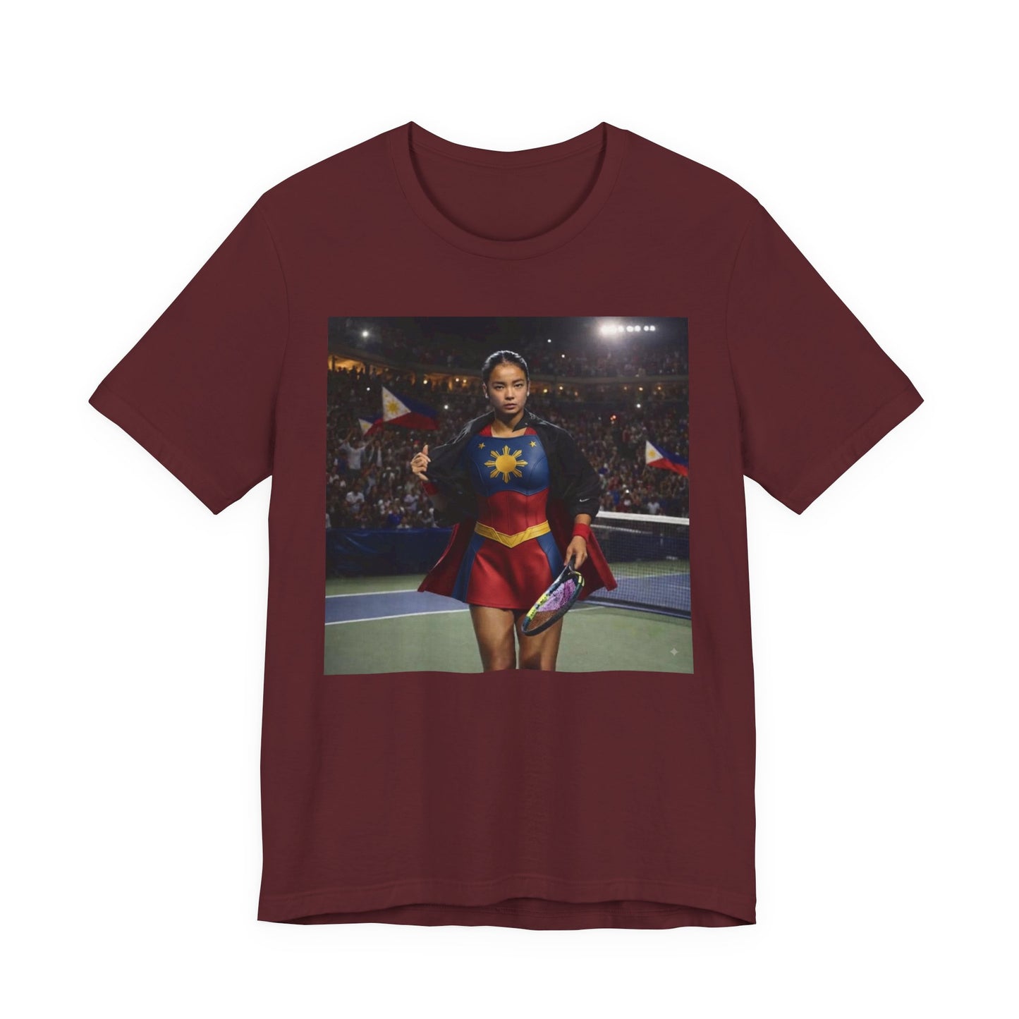 Alex Eala Tennis T‑Shirt — Filipino Tennis Star Photo Tee