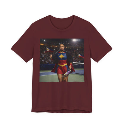 Alex Eala Tennis T‑Shirt — Filipino Tennis Star Photo Tee