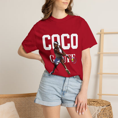 Coco Gauff Tennis Tee — Gauff 02 Champion Tennis T-Shirt
