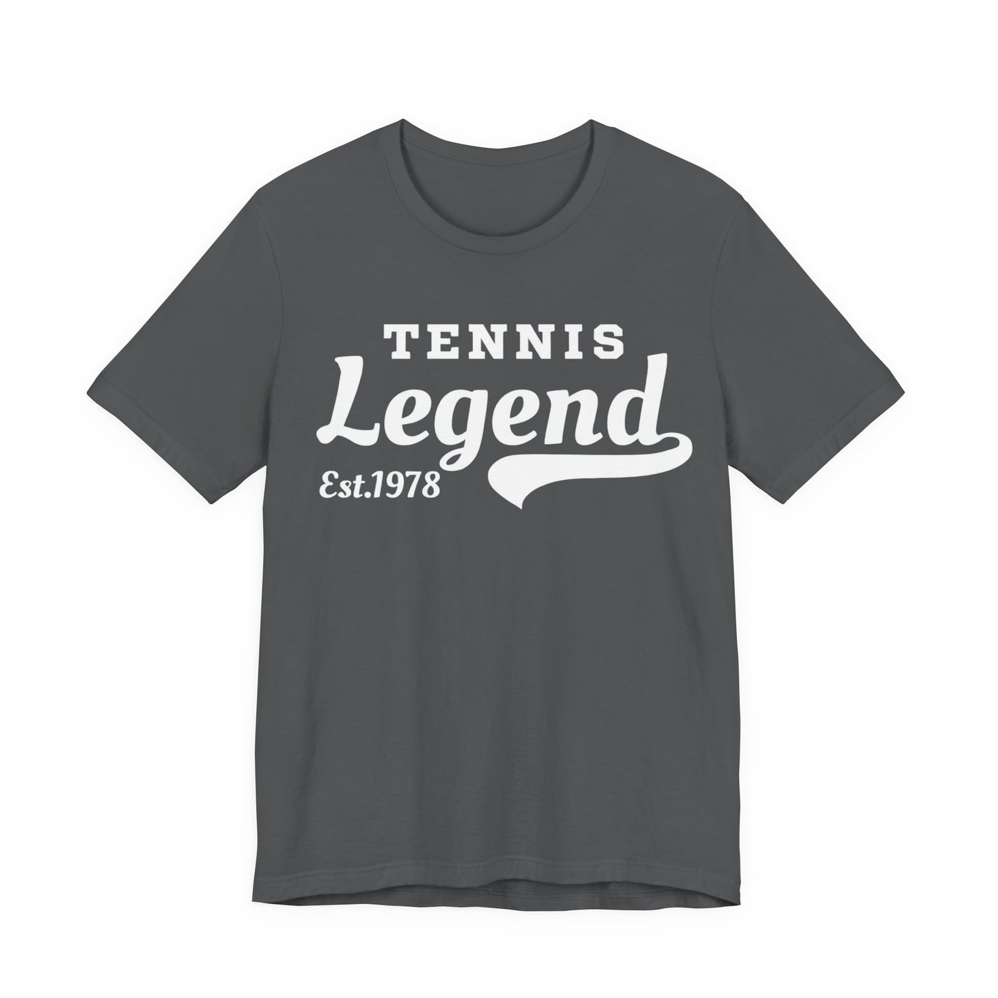Tennis Legend Tee – Retro "Tennis Legend Est. 1978" Graphic Shirt