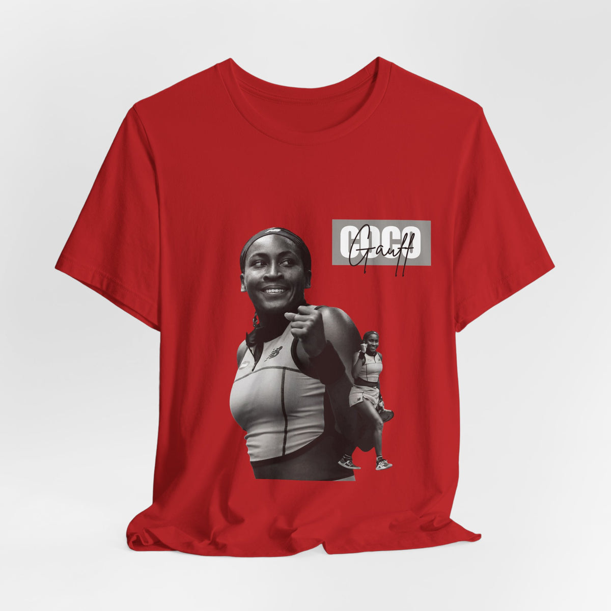 GOGP Graphic Tee — Black & White Motivational Photo T-Shirt