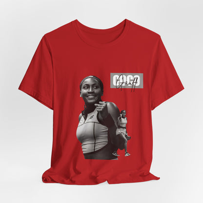 GOGP Graphic Tee — Black & White Motivational Photo T-Shirt