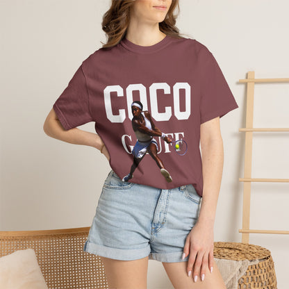 Coco Gauff Tennis Tee — Gauff 02 Champion Tennis T-Shirt