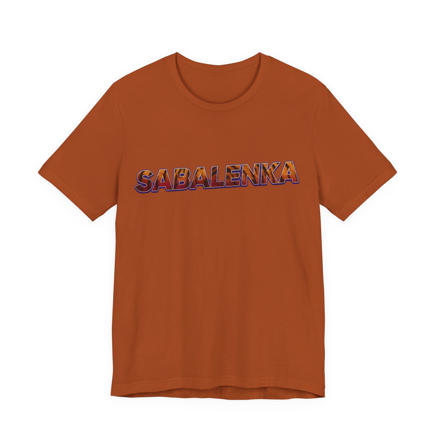 Sabalenka Tennis T‑Shirt — Bold Text Fan Tee