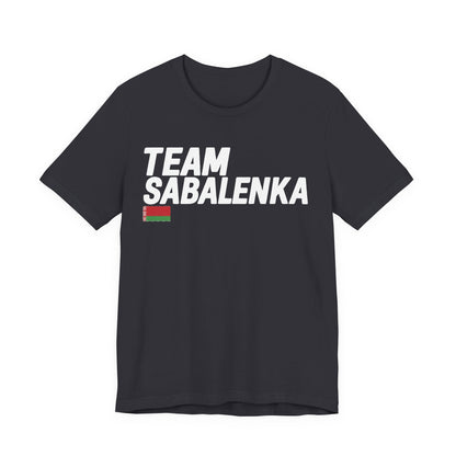 Team Sabalenka Minimalist Pan-African Flag T-shirt