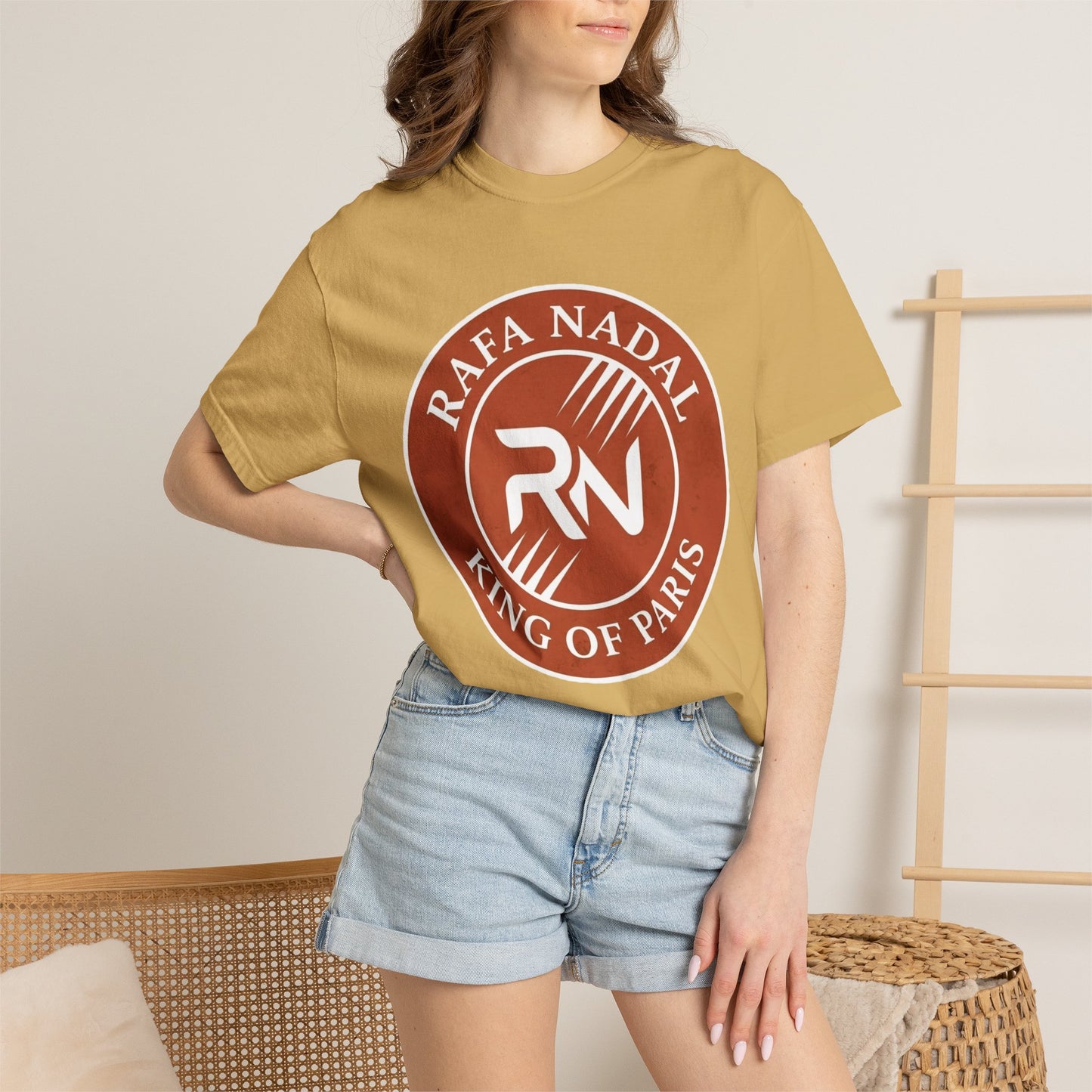 Rafa Nadal "King of Paris" T-Shirt — Vamos Tennis Fan Tee