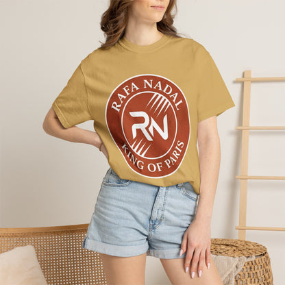 Rafa Nadal "King of Paris" T-Shirt — Vamos Tennis Fan Tee