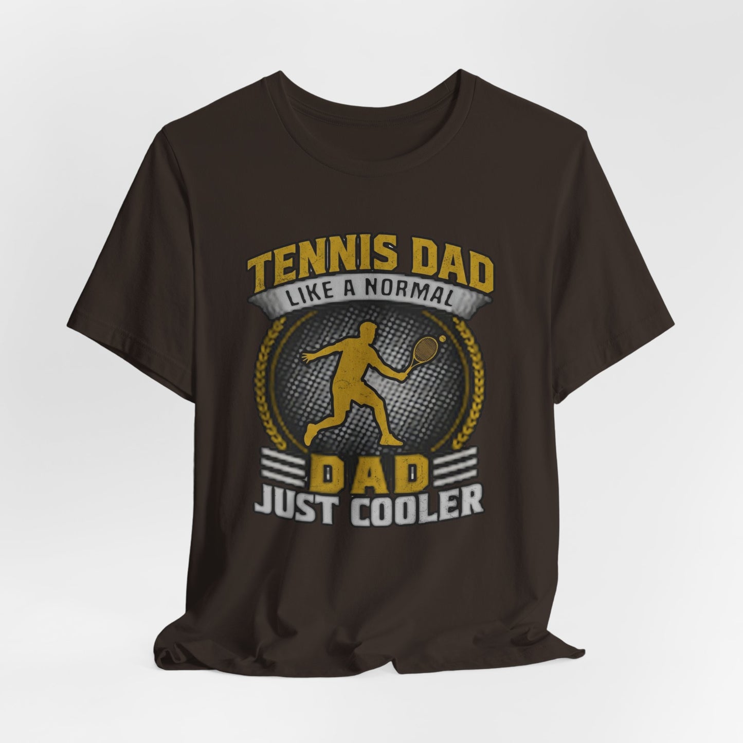 Tennis Dad Tee - "Like a Normal Dad, Just Cooler" Graphic Shirt