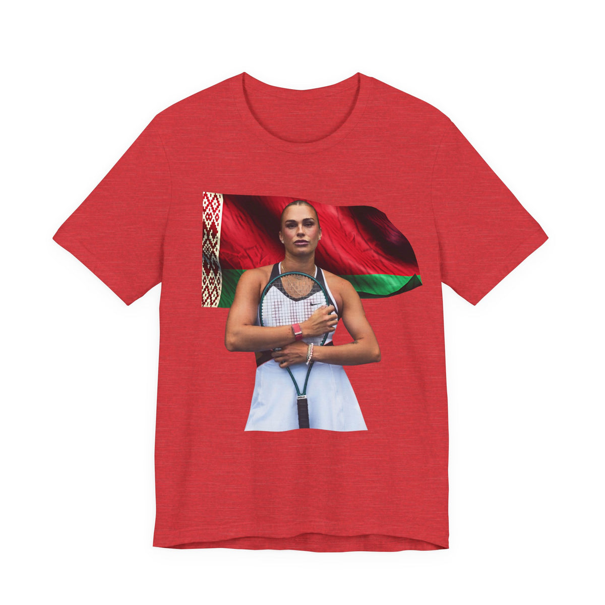 Tennis Player Aryna Sabalenka — Patriotic Athlete T-Shirt