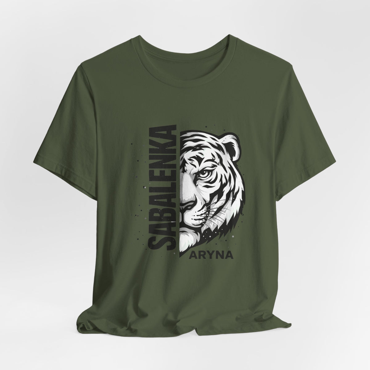 Sabalenka Tiger Tennis Tee — Aryna Sabalenka Tennis Fan Shirt