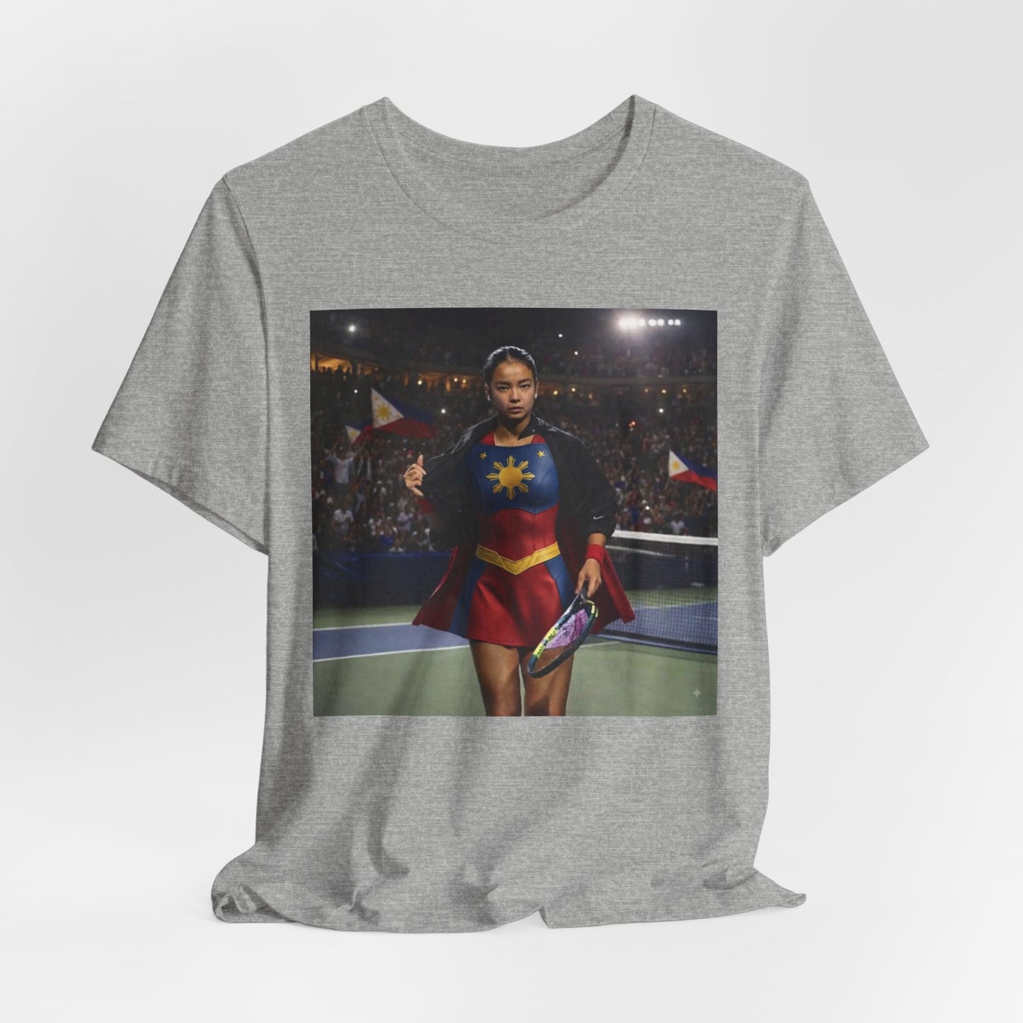 Alex Eala Tennis T‑Shirt — Filipino Tennis Star Photo Tee