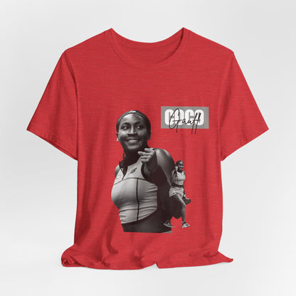 GOGP Graphic Tee — Black & White Motivational Photo T-Shirt