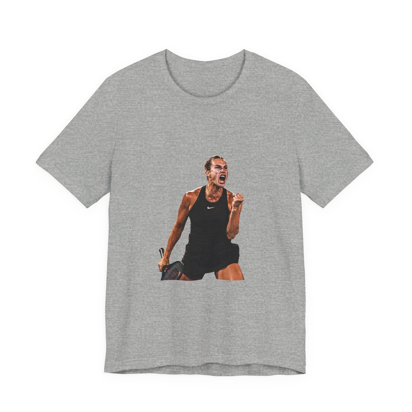 Tennis Player Aryna Sabalenka Victory Graphic Tee