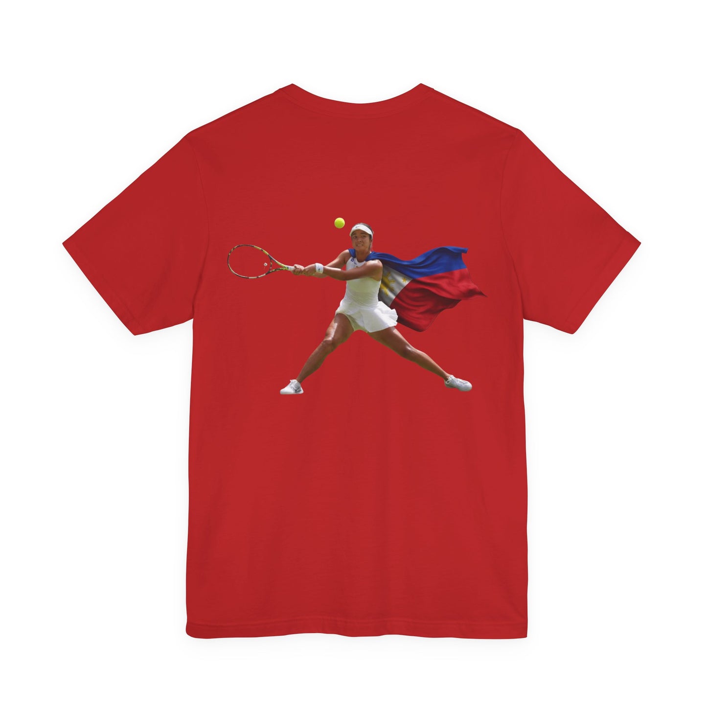 Alex Eala Colorblock Name Tee — Kids & Fans Tennis Player Tribute Shirt