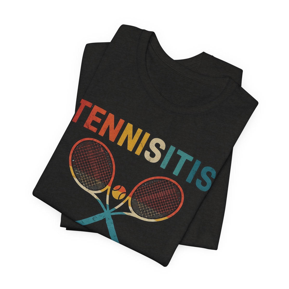 Tennisitis T-Shirt – Vintage Tennis Rackets Graphic Tee
