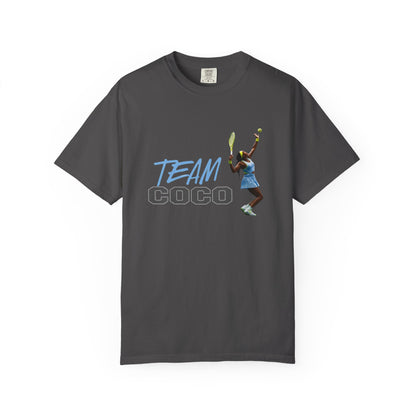 Team Coco Gauff Tennis T-Shirt — "TEAM COCO" Tennis Player Graphic Tee