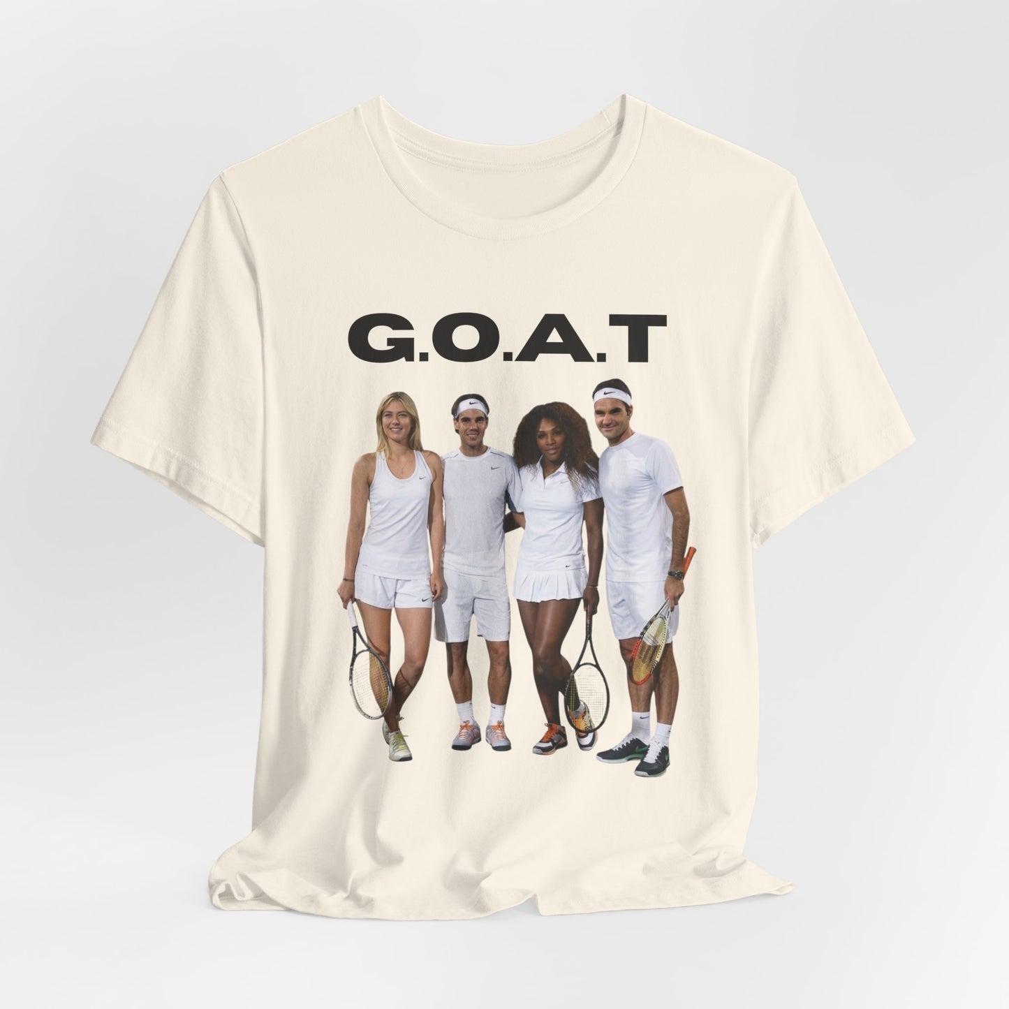 G.O.A.T. Tennis Team Graphic Tee - Federer, Serena, Nadal, Sharapova