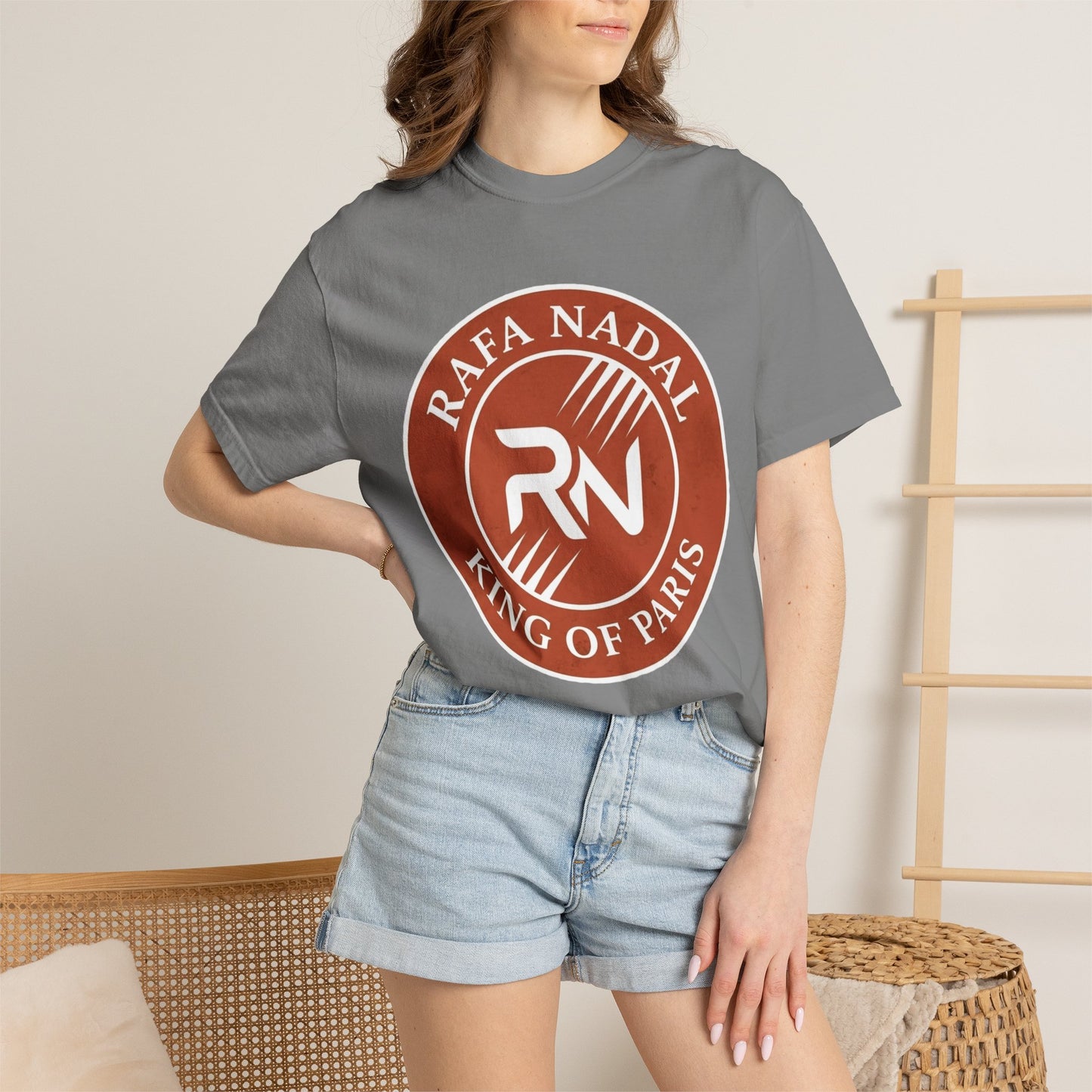 Rafa Nadal "King of Paris" T-Shirt — Vamos Tennis Fan Tee