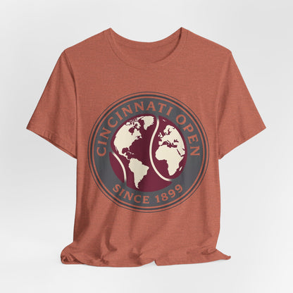 Cincinnati Open Since 1899 Tee — Vintage Tennis Tournament Logo Shirt