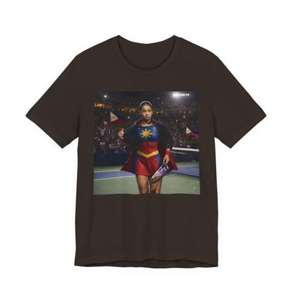 Alex Eala Tennis T‑Shirt — Filipino Tennis Star Photo Tee