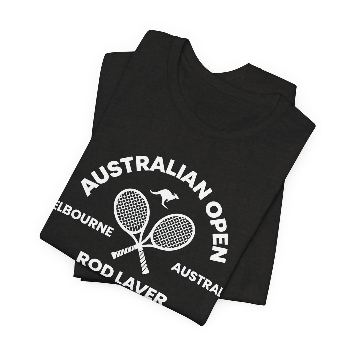 Classic White Tennis Tee — Unisex Jersey Short Sleeve